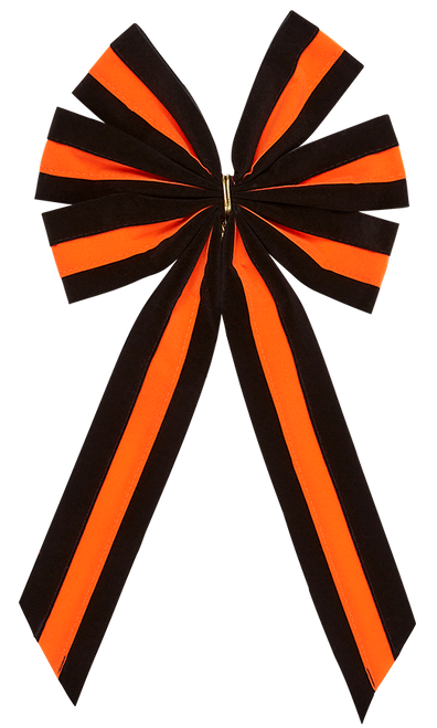 Outdoor Halloween Bows